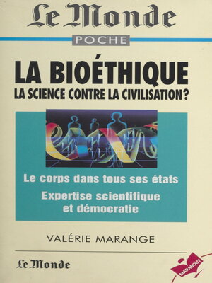 cover image of La bioéthique